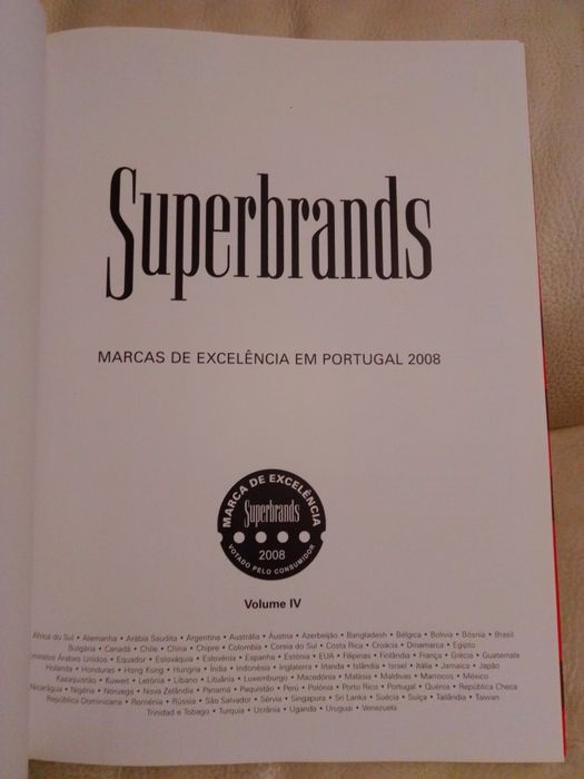 Conjunto 5 Livros Superbrands 2008/2Dedos Espuma Super Bock e Máxima I