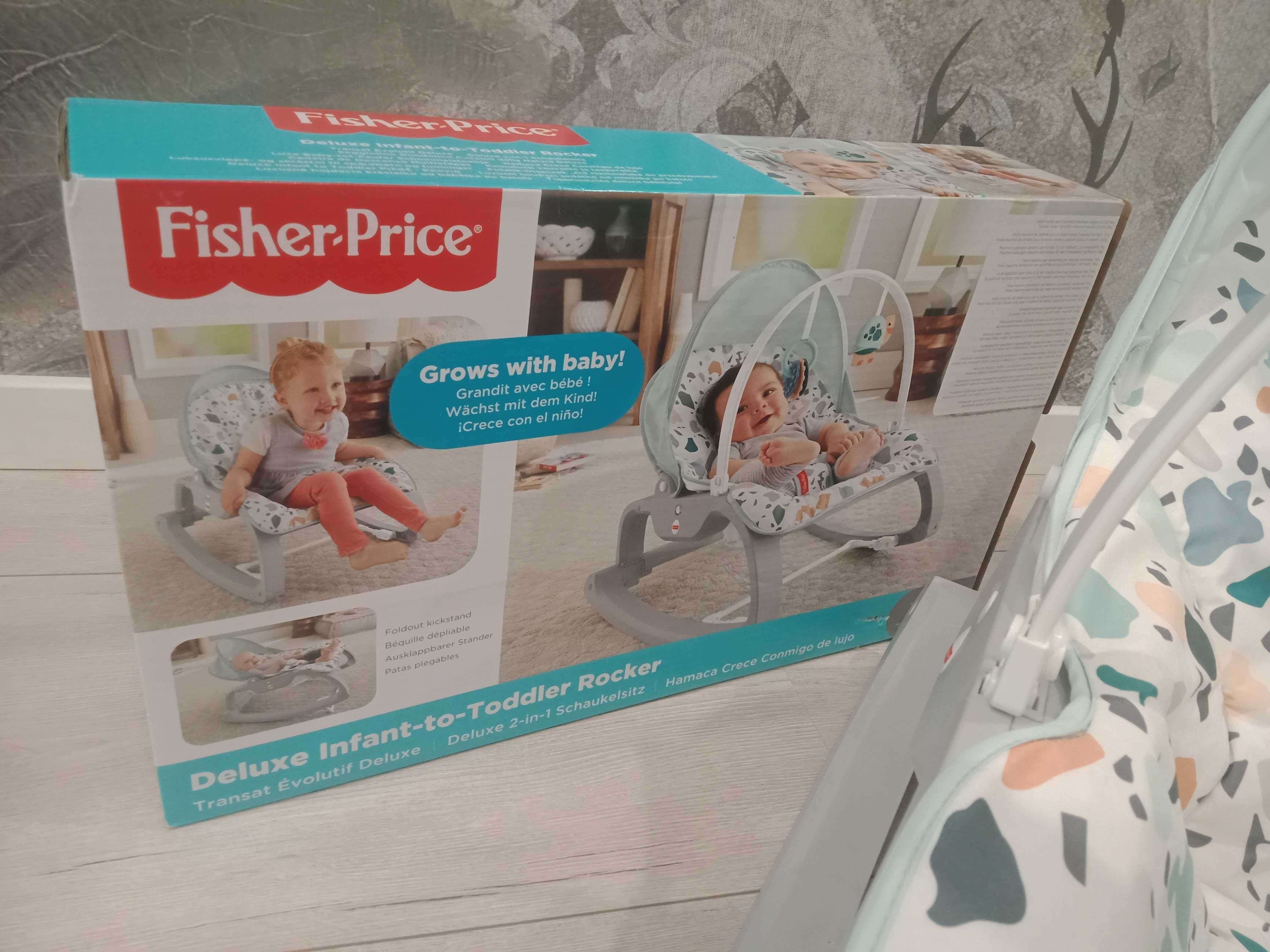 Fisher-Price, fotelik-bujak, Od niemowlaka do przedszkolaka