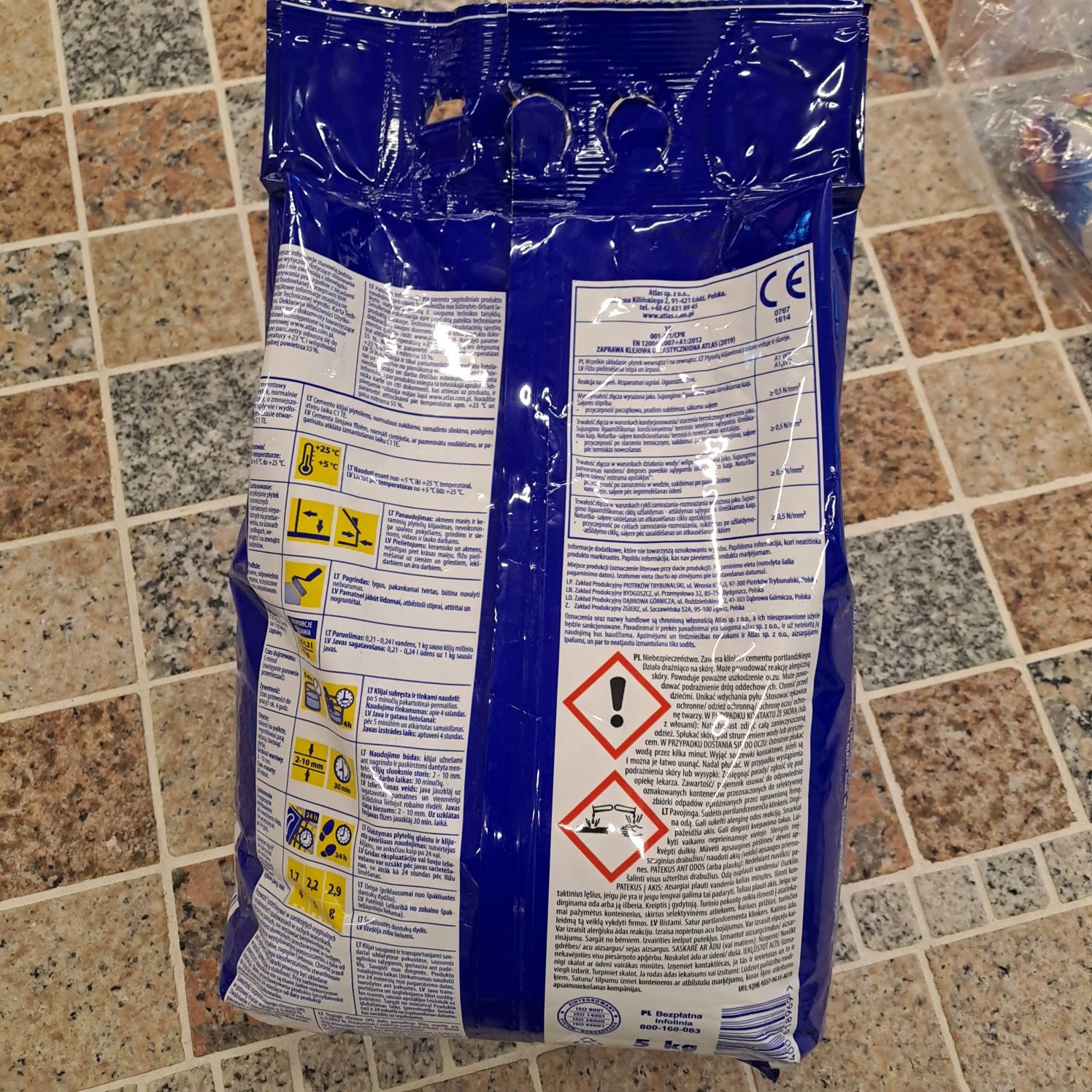 Zaprawa klejowa Atlas uelastyczniona 5 kg