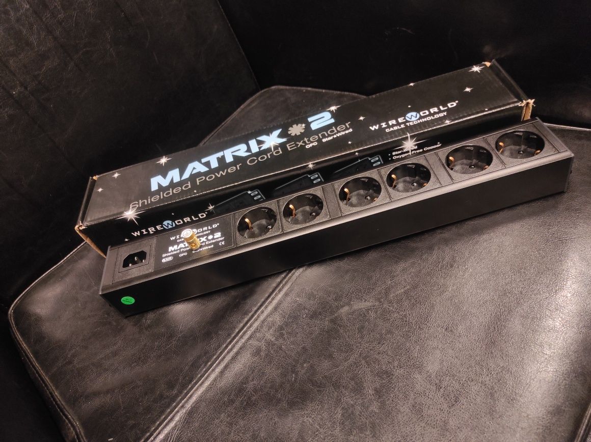 WireWorld Matrix 2 V2 uziemienie gramofonu kabli przewodu Trans Audio