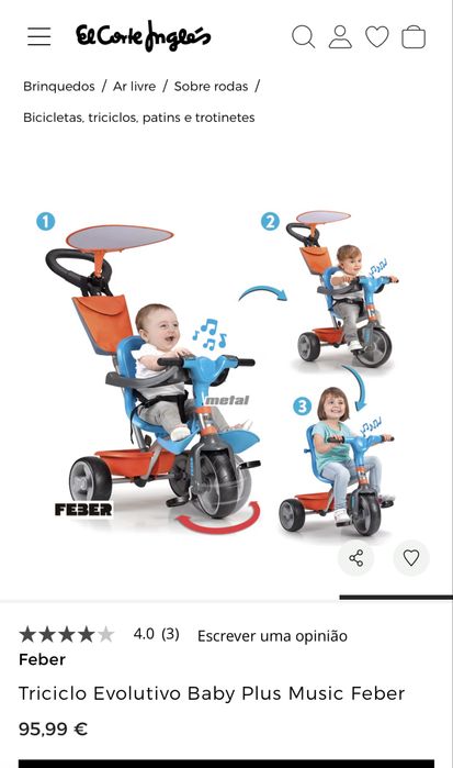 Triciclo Feber evolutivo