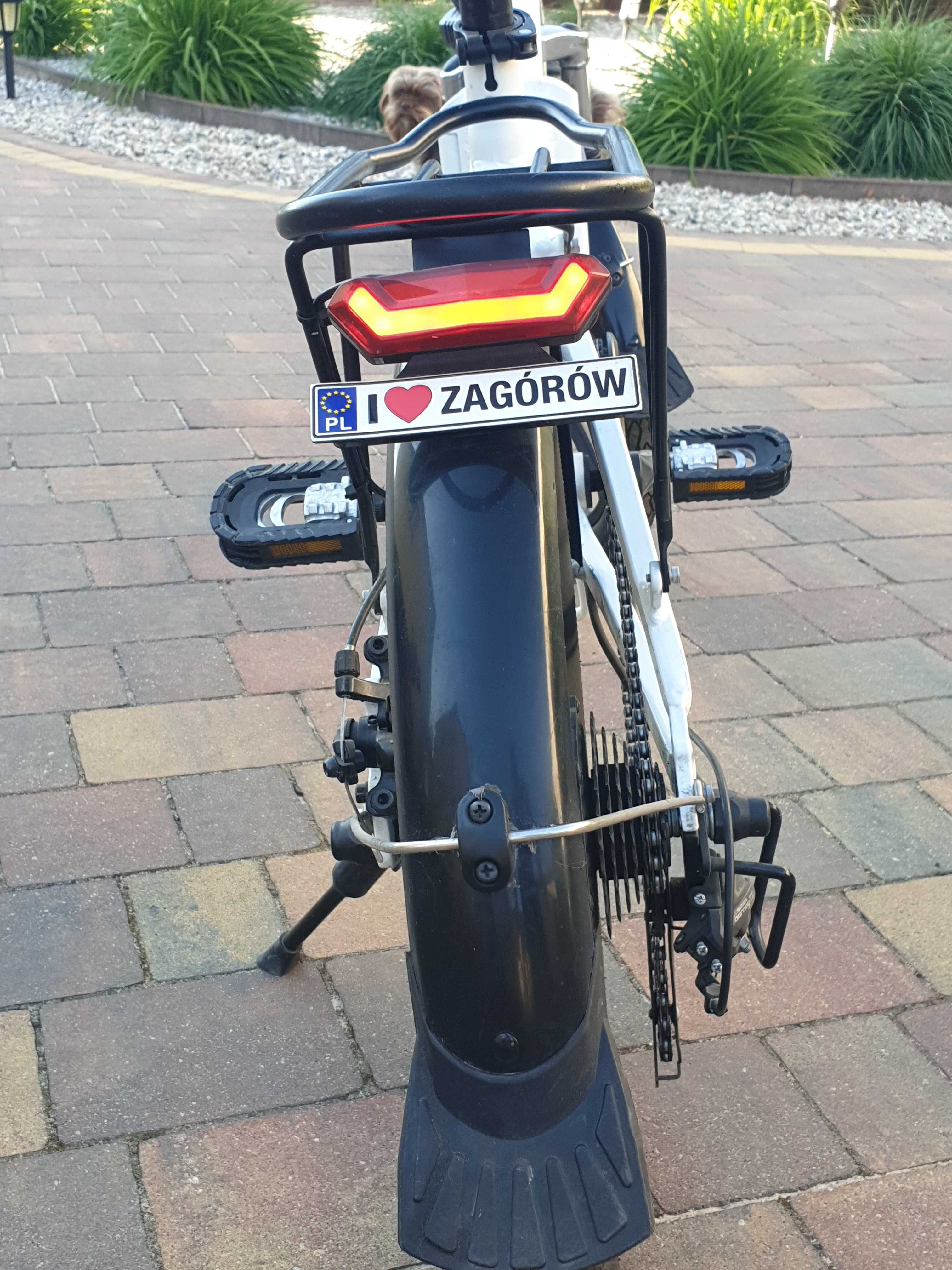 Rower elektryczny Samebike składany