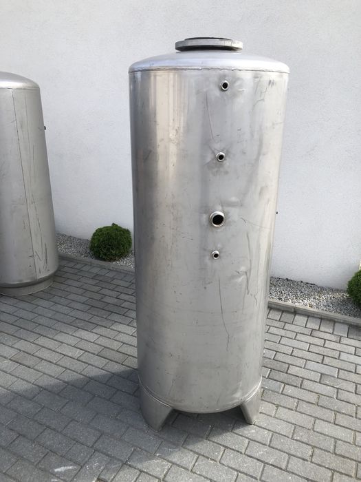 Boiler nierdzewny 500l dwie wężownice