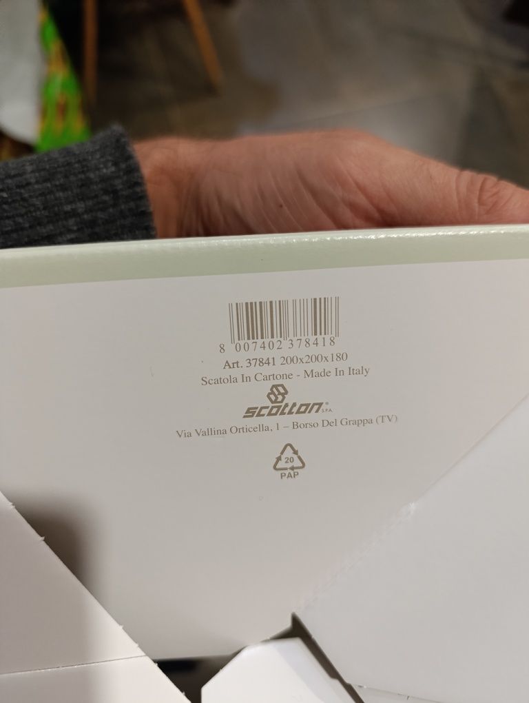 6 Caixas Cartão Scotton
