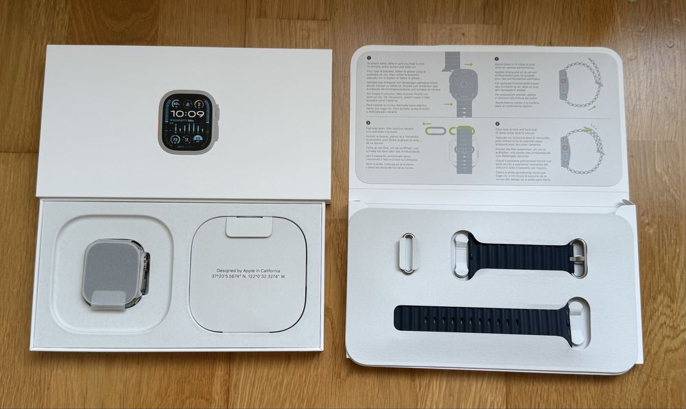Apple Watch Ultra 2 GPS Cellular 49mm Titânio Natural