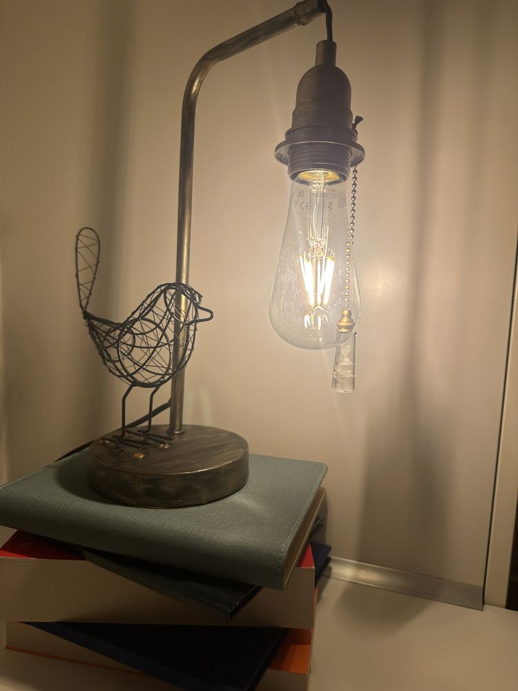 Rustic handcraft lamp