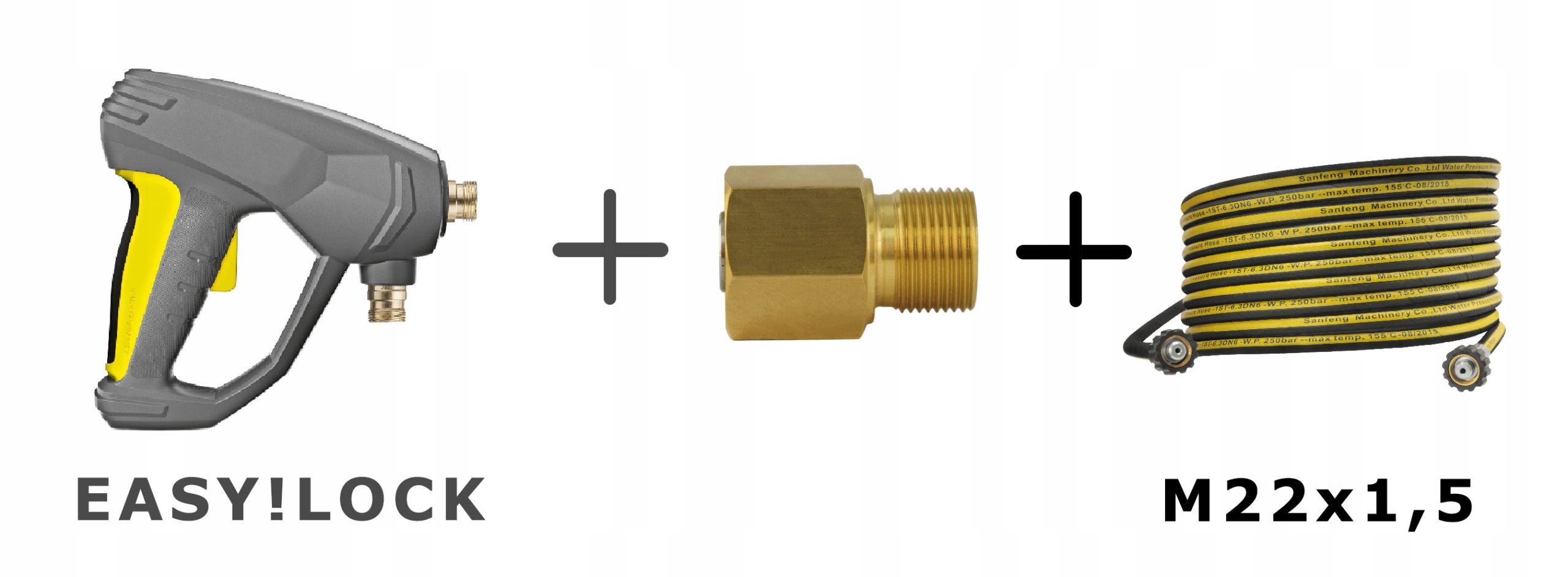 adapter 6 easy!lock do myjki karcher hd hds m22x1,5mm