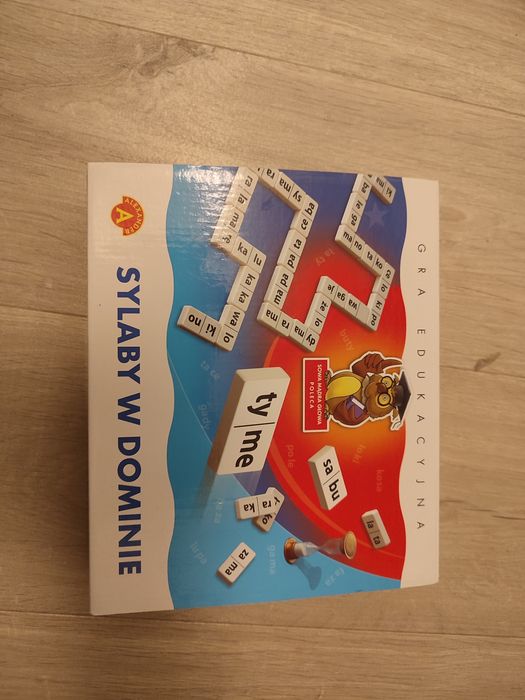 Gra edukacyjna - Sylaby w dominie