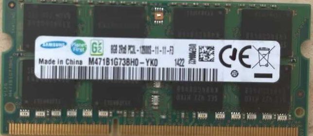 DDR3l 16GB(8Gb+8Gb) SoDimm Samsung ram