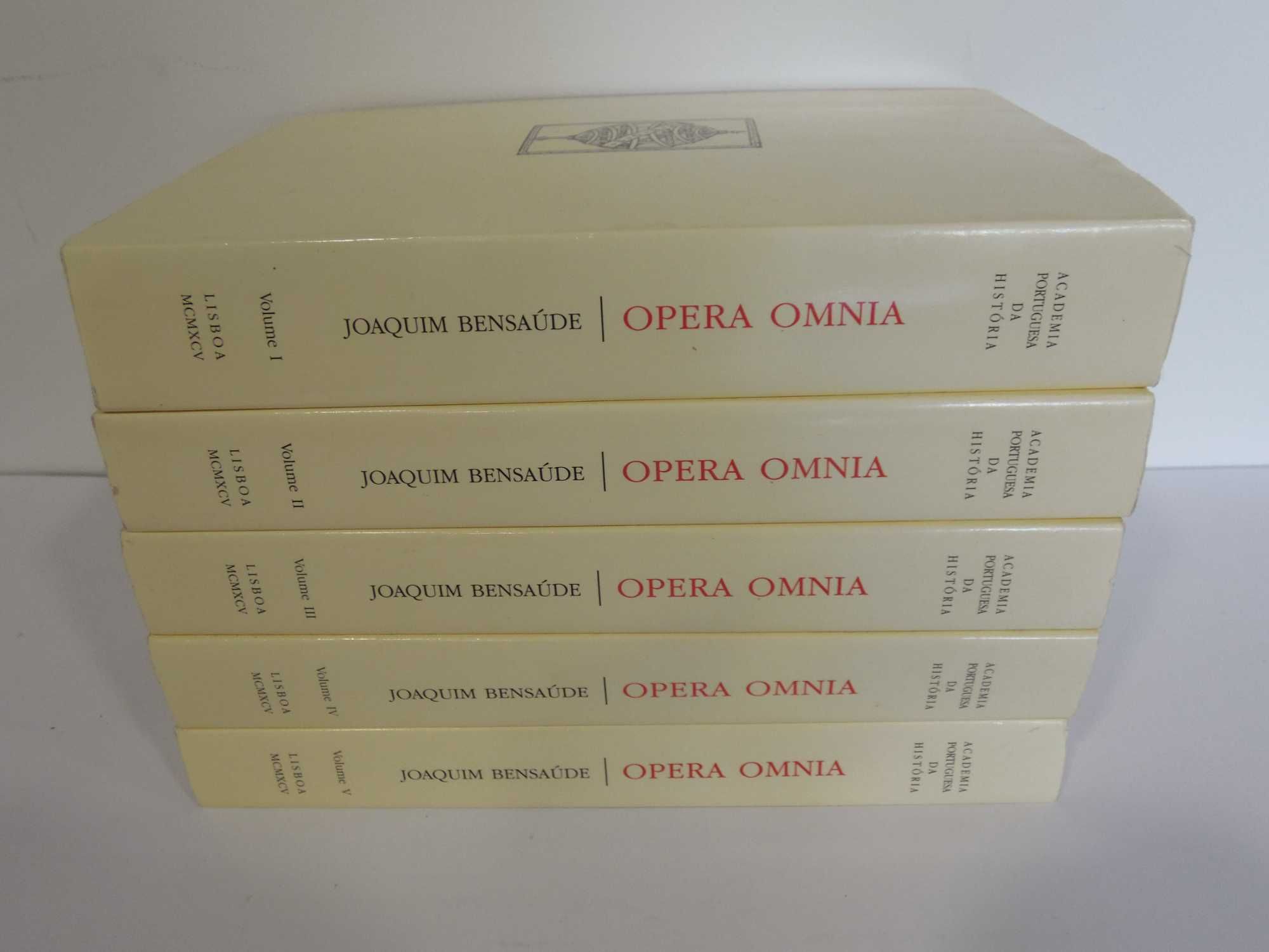 Colecção Opera Omnia Joaquim Bensaúde - 5 Vols.