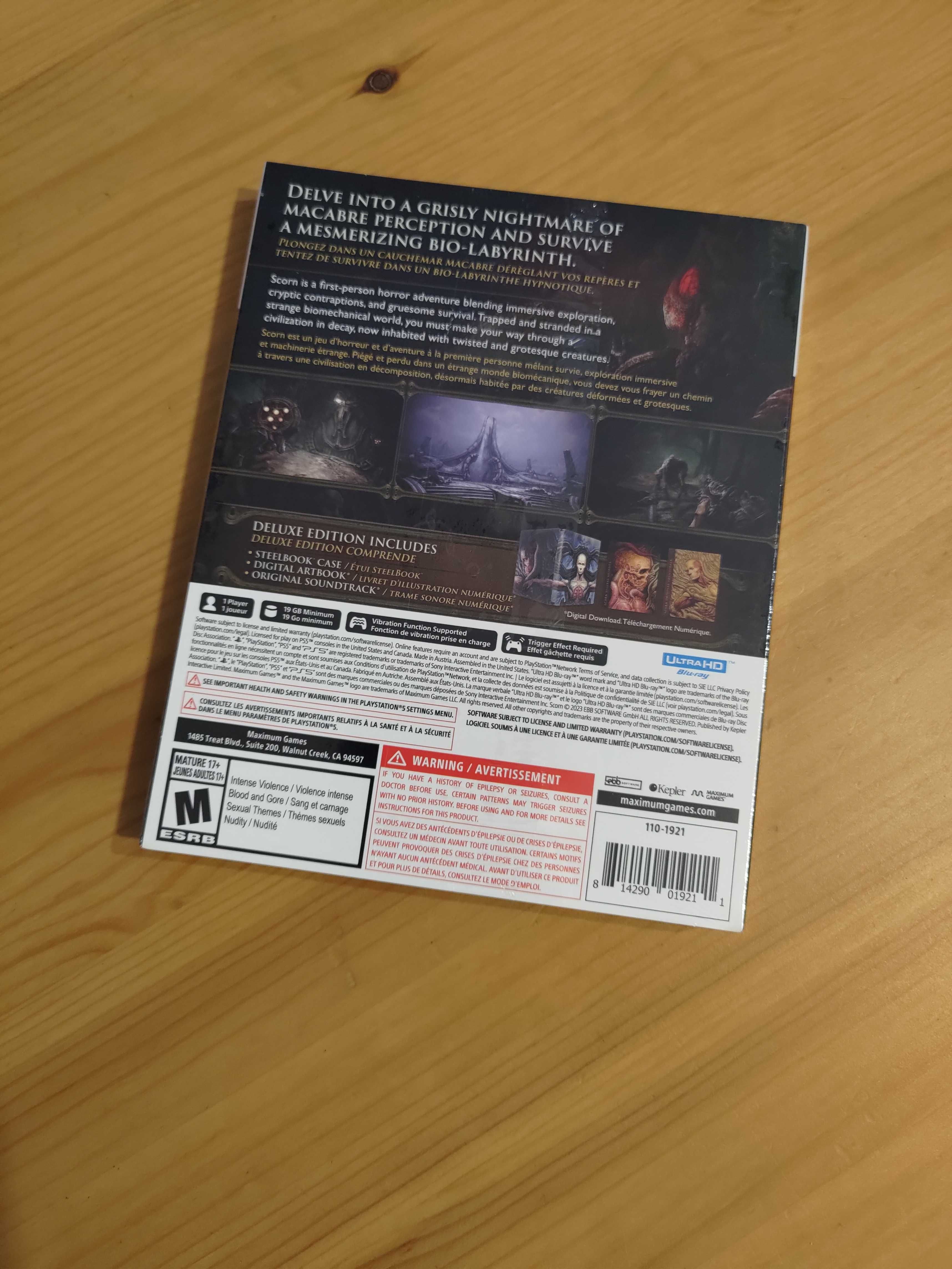 Scorn Deluxe Edition PlayStation 5