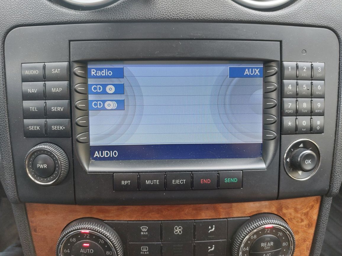 Radio Mercedes W164 ML GL super stan