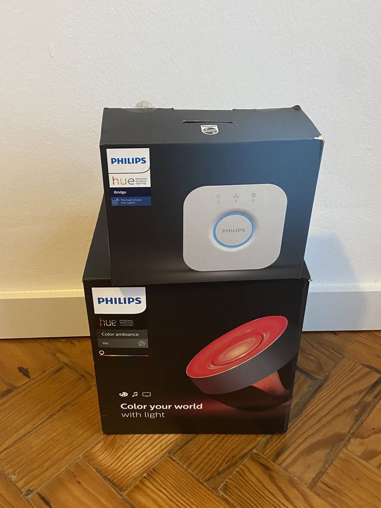 Philips color ambiance red + philips hue bridge