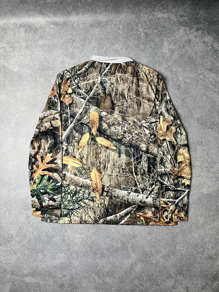 Лонгслив мужской realtree охота рыбалка