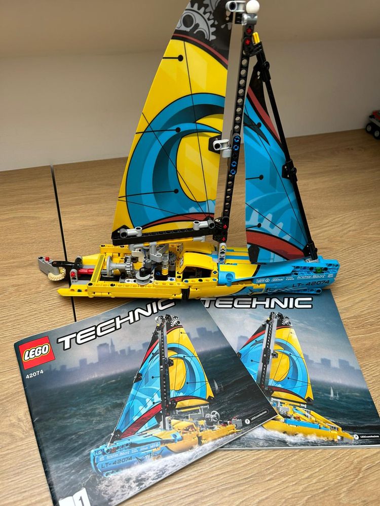 Lego Technic 42074 żaglówka + katamaran