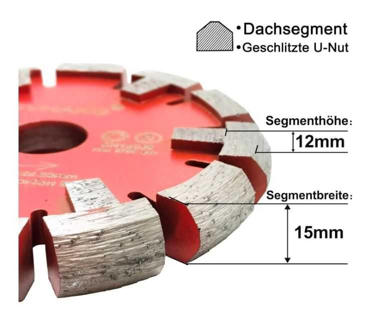 Frez do rowków pod ogrzewanie podłogowe 130 x 15 x 22,23 mm GVHAKG