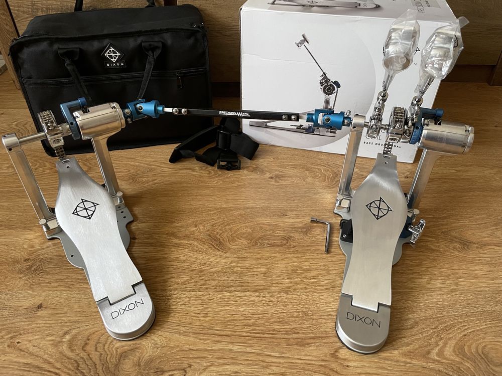 ! Jak Nowa ! Dixon Precision Coil PP-PCPD stopa podwójna twin perkusja