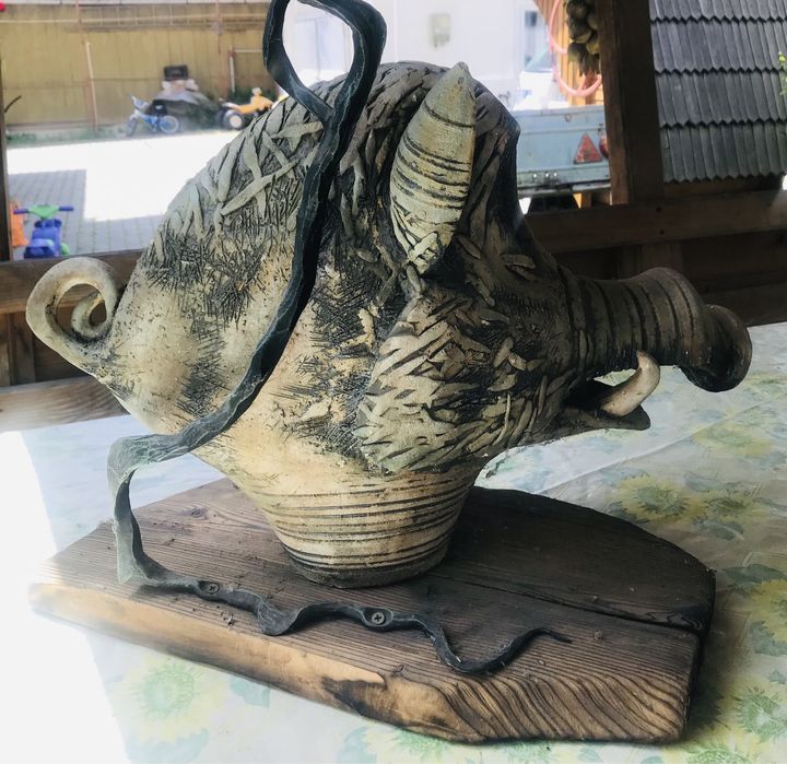Подарунок для мисливця кований підсвічник