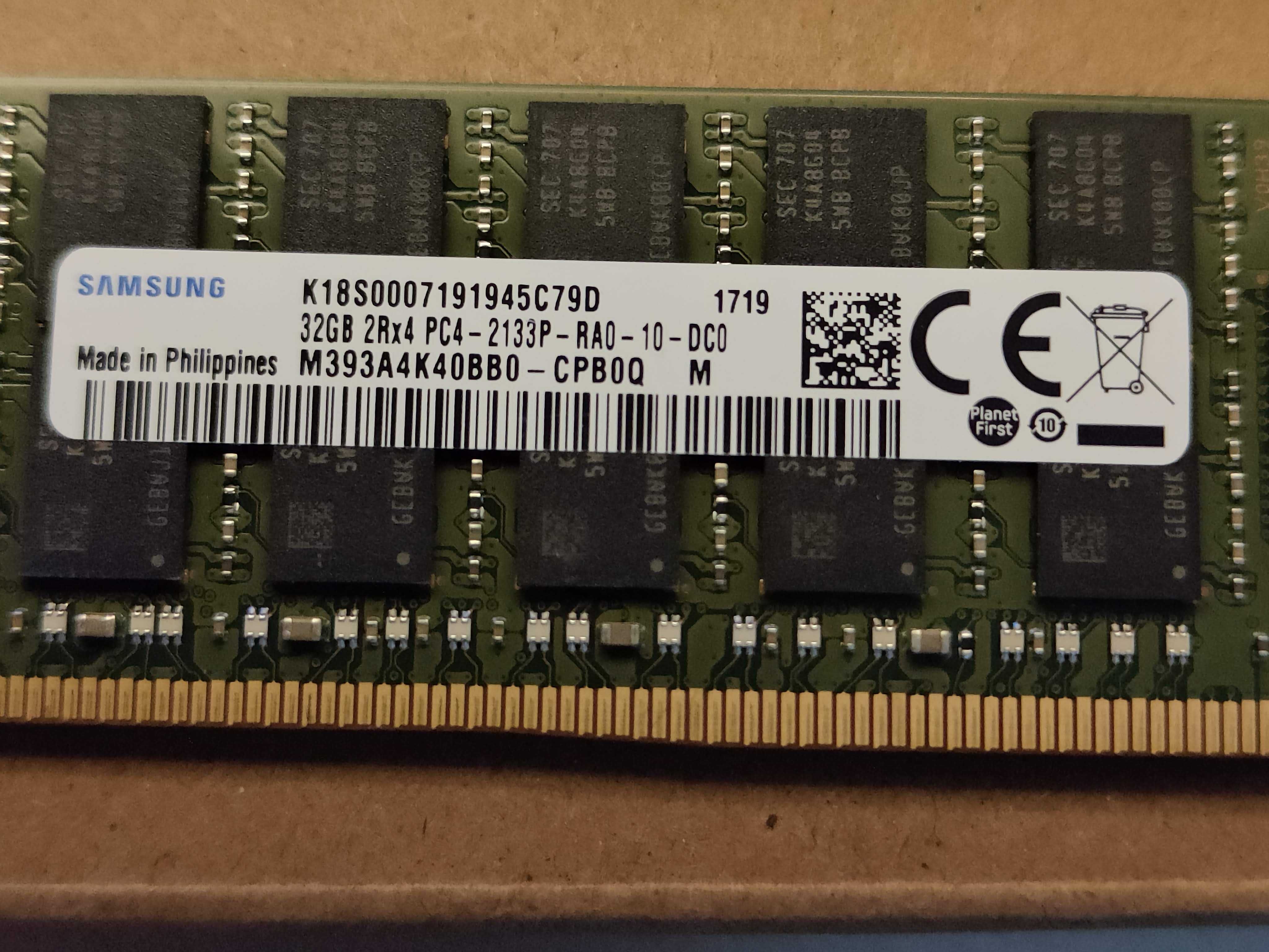 Memoria RDIMM 32GB 2Rx4 PC4-2133P DDR4 - RAM para servidor (cada DIMM)