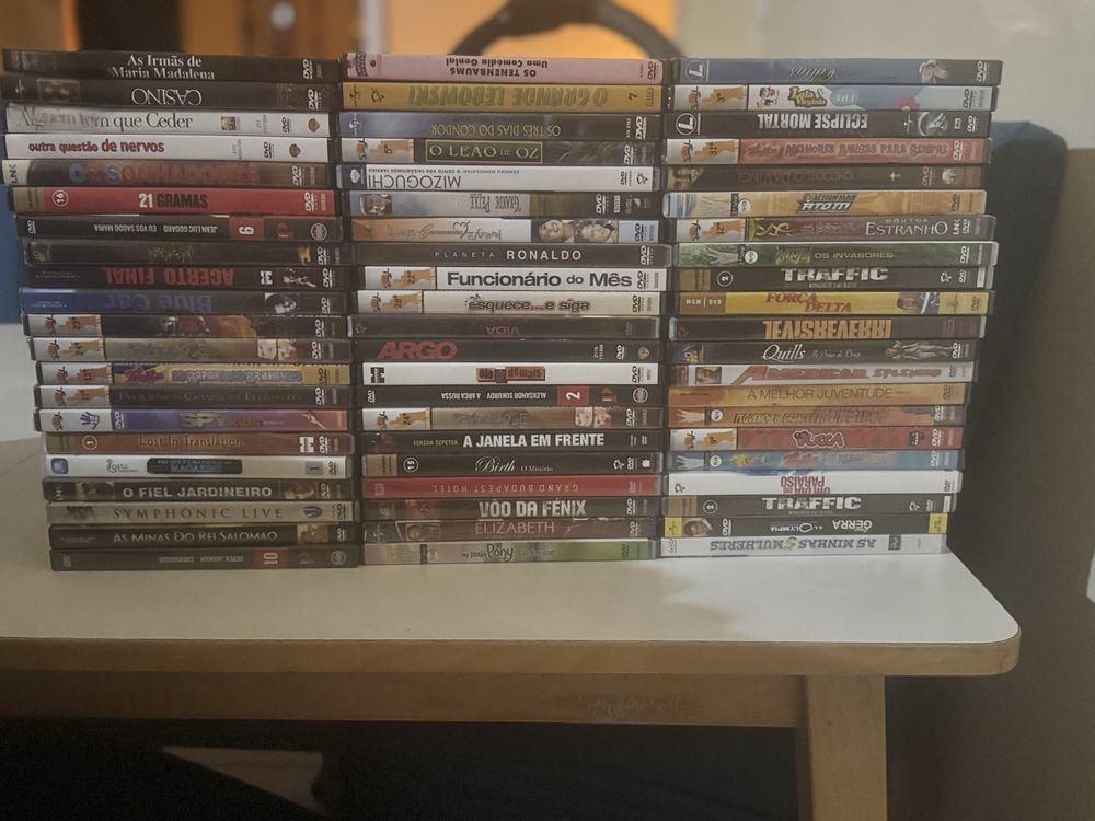 Vendo colecao DVds