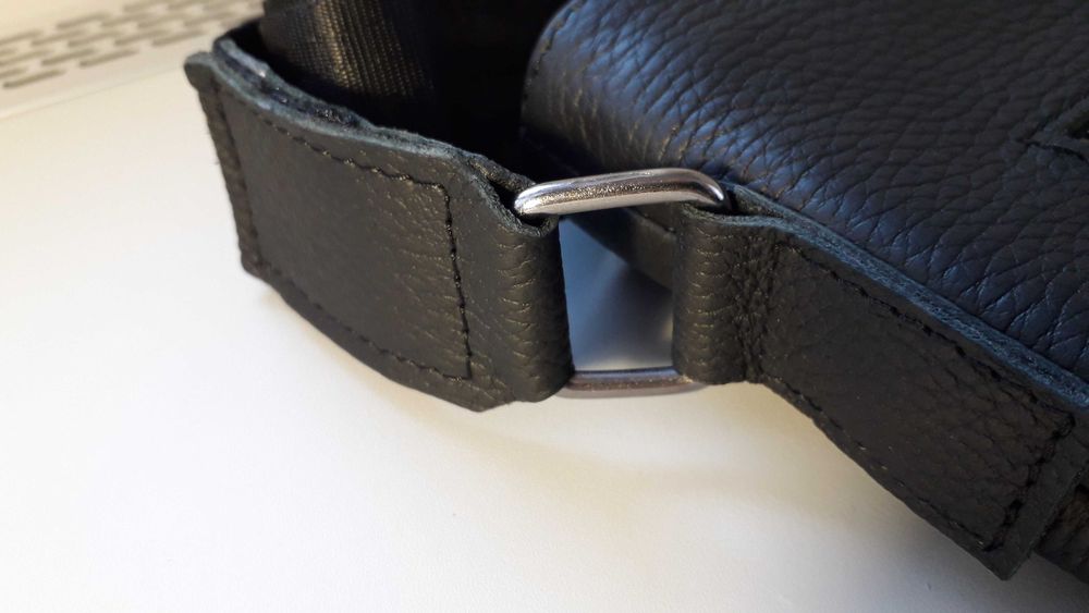 Cумка через плечо бананка купить кожаную сумку