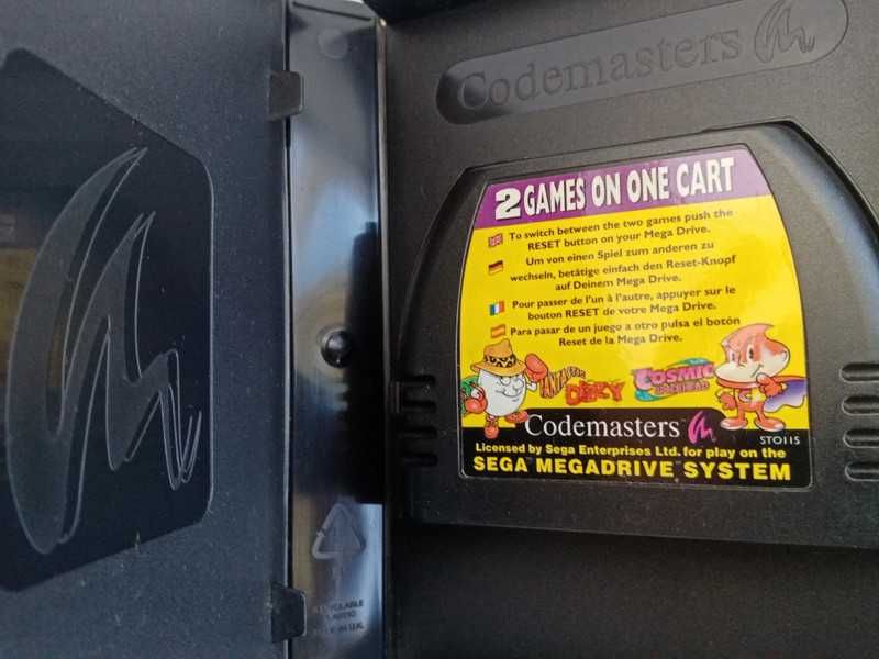 Fantastic Dizzy + Cosmic Spacehead Sega Mega Drive