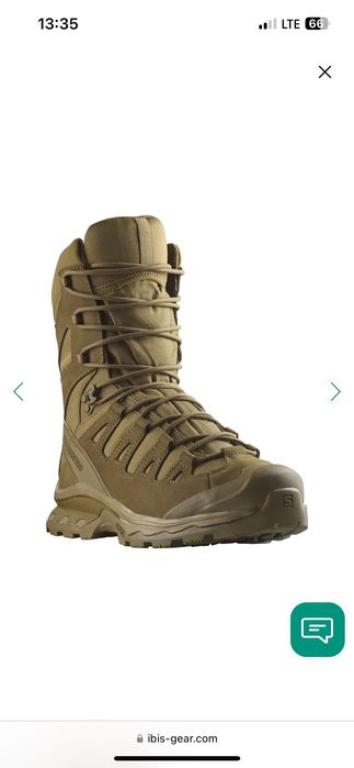 Черевики Salomon QUEST 4D Forces 2 High GTX
49 1/3 Coyote