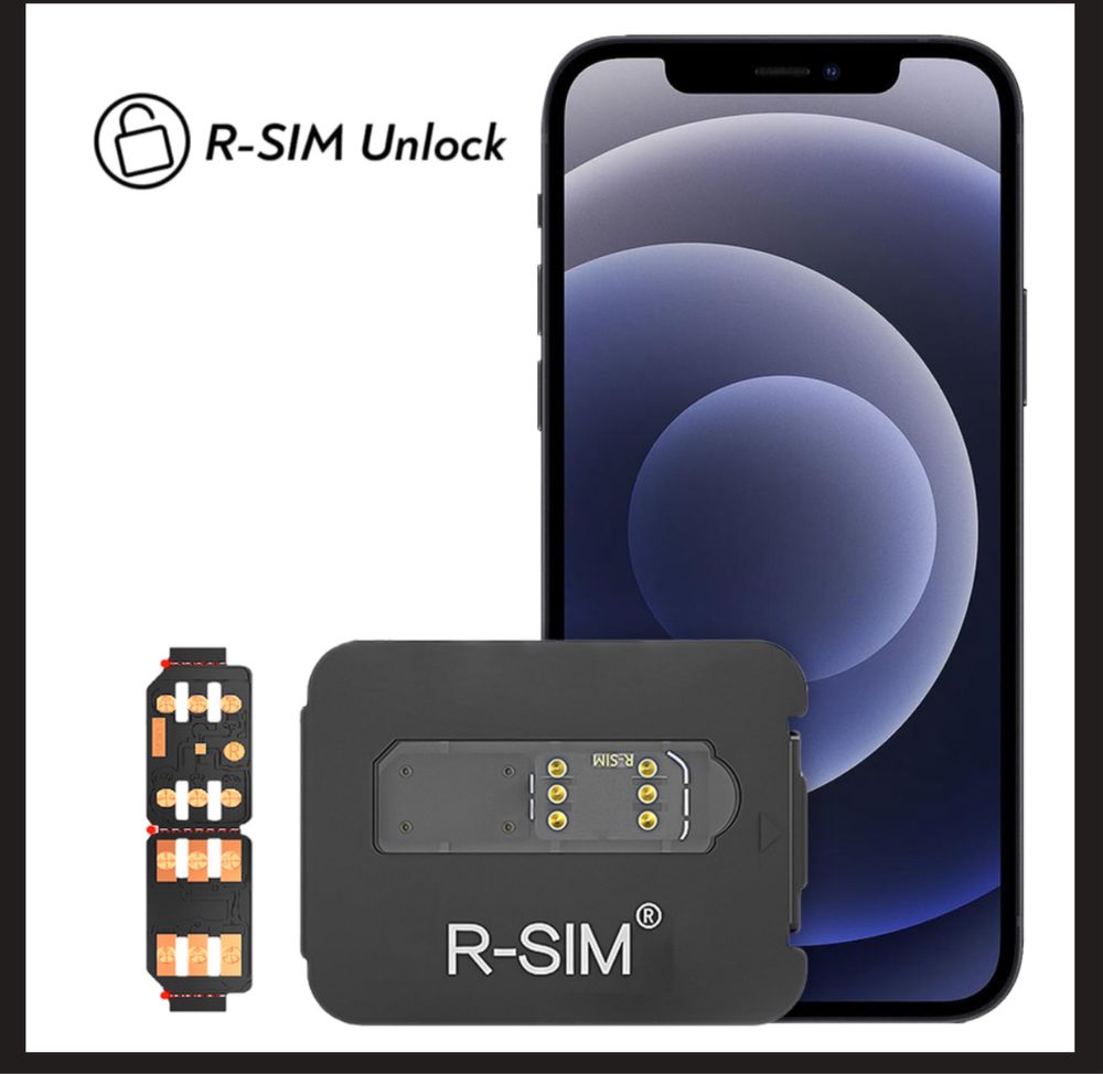 Чіп+QPE+TMSI+E-SIM Розблокування iPhone/Гарантія 100%/R-SIM/IOS 17-18