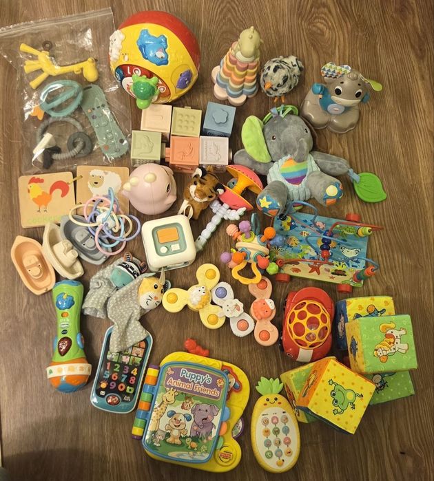 Лот розвиваючих іграшок від 0+