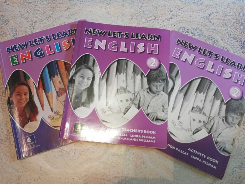 Комплект посібників з англійської мови New lets learn English 2.