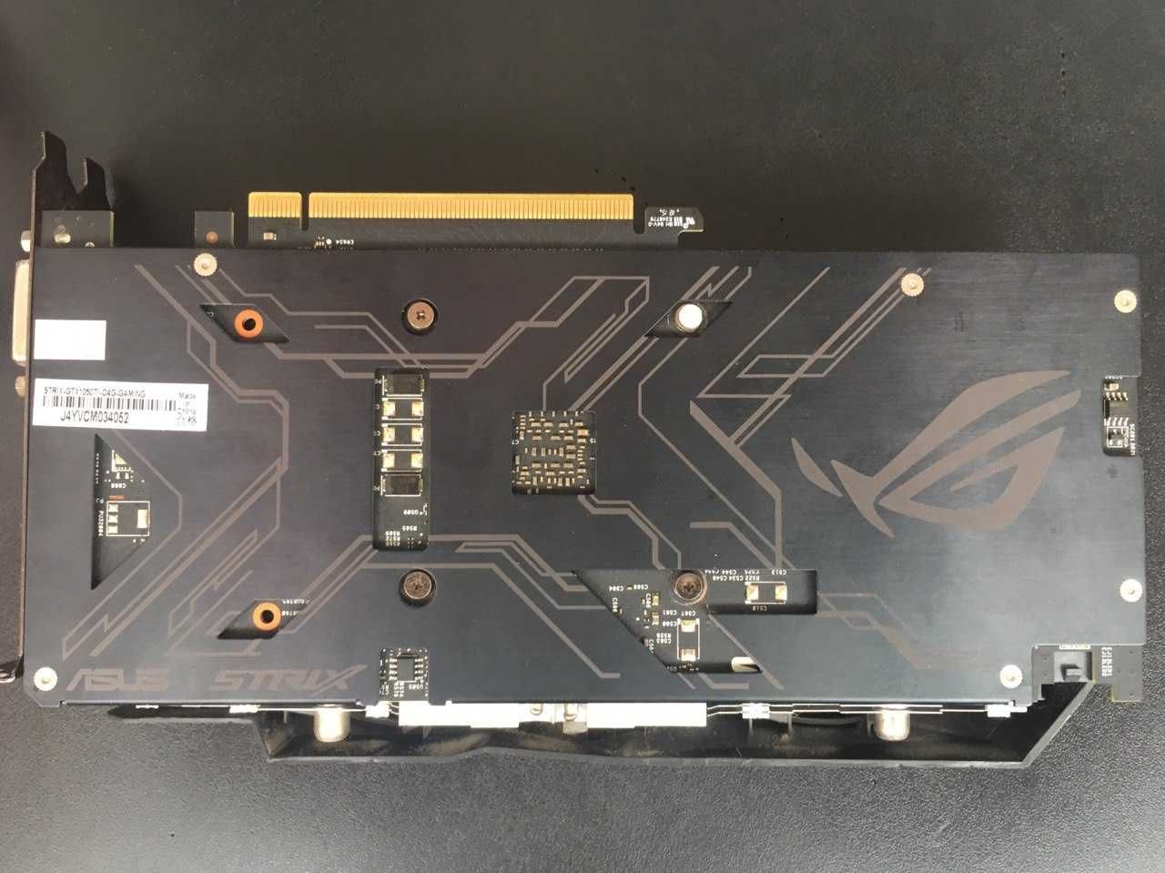 Видеокарта ASUS STRIX GTX 1050Ti