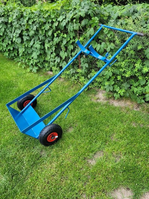 Wózek do butli co2 odnowiony nowe kółka warto