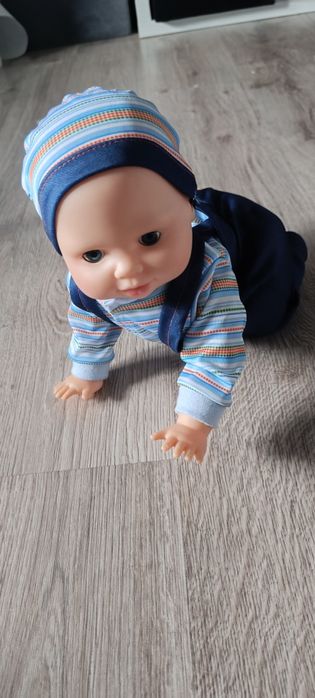 Sprzedam lalkę chłopca raczkuje gaworzy dzień dziecka