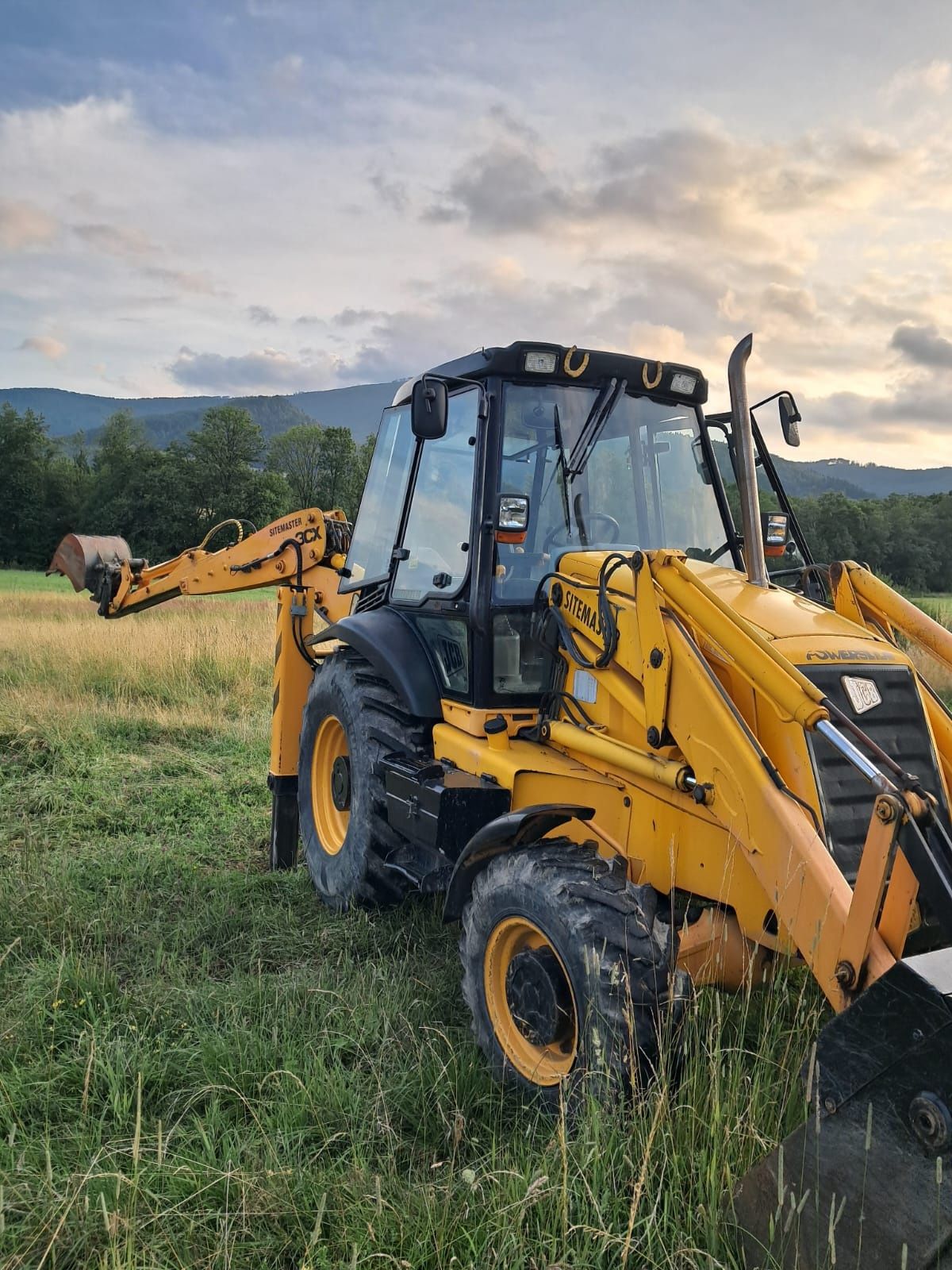Jcb 3cx, sitemaster, koparko ładowarka,