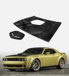 Капот Dodge Challenger Shaker алюминий