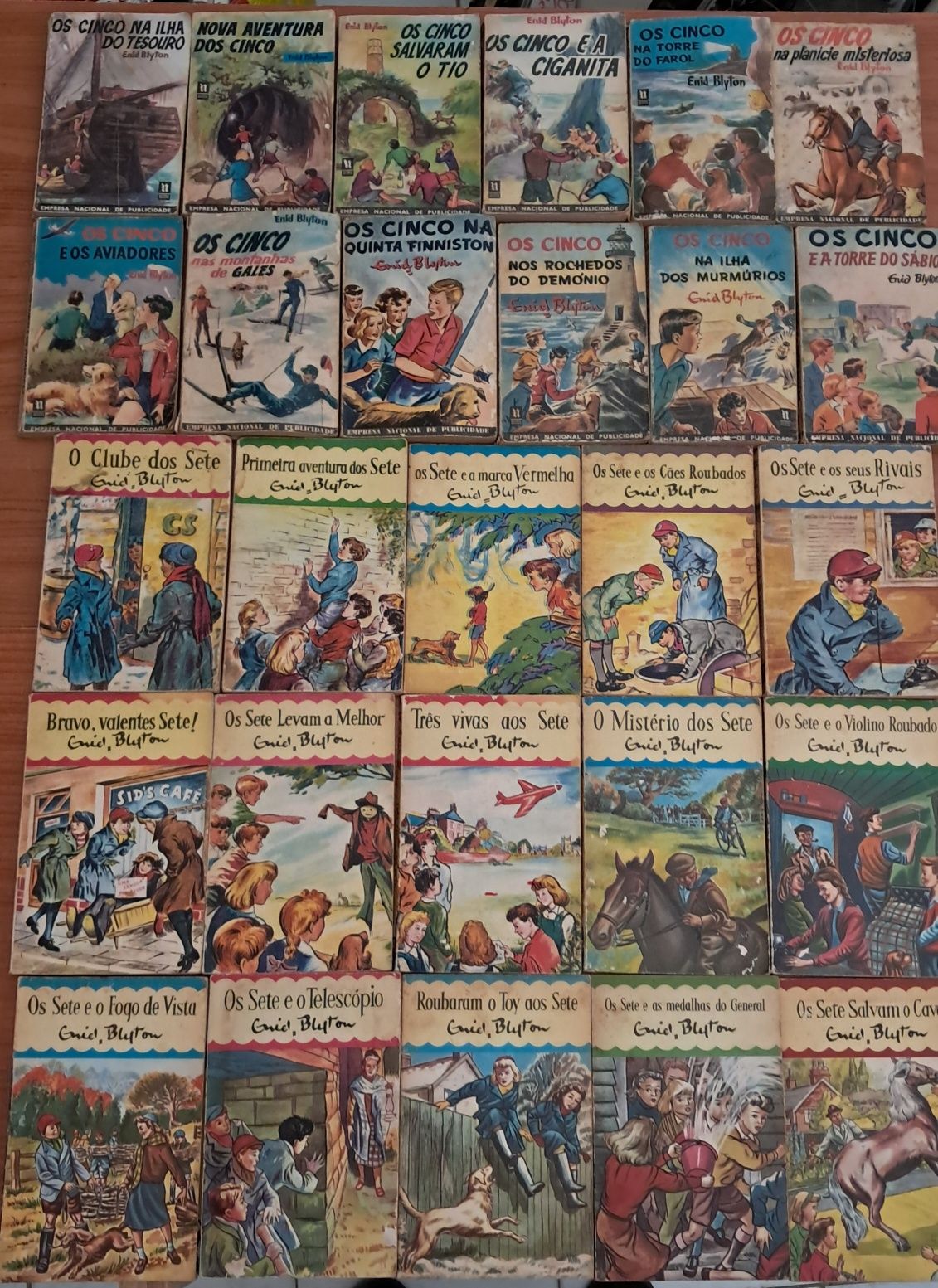 Enid Blyton, Os cinco, Os sete, Mistério   As Gêmeas