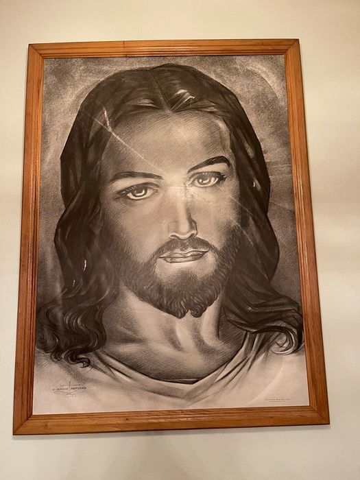 Quadro decorativo pintura antiga