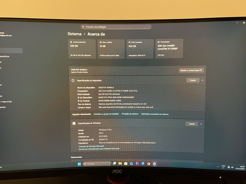 PC Gamer Completo Novo