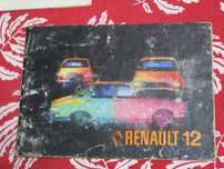 Renault 12 manual instruções r12