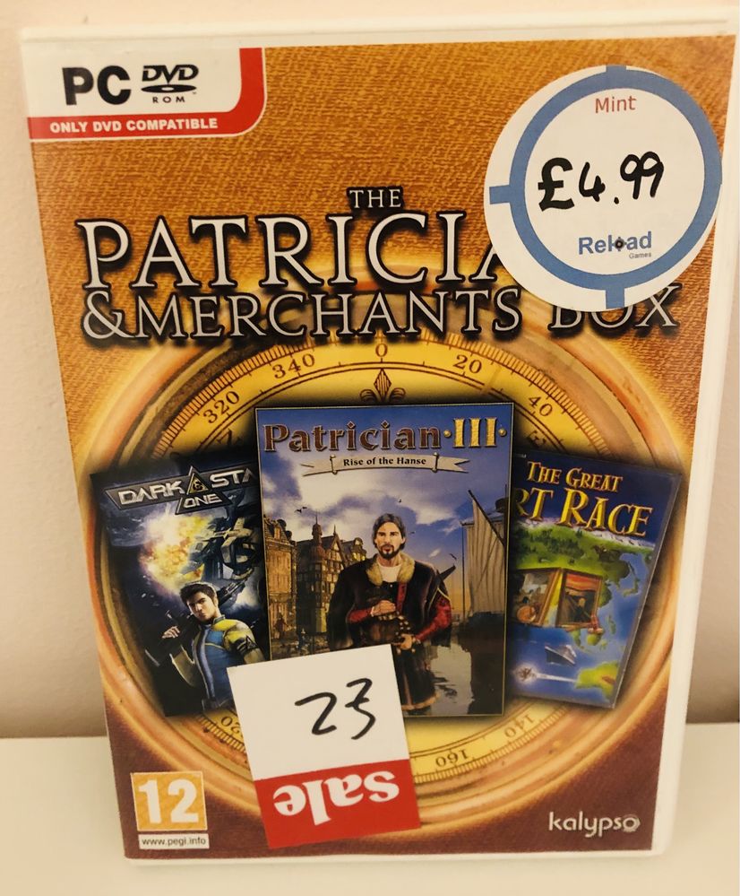 The Patricians & Merchants box. gra PC. wydanie ang. Stan idealny