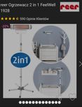 Grzejnik promiennik ciepła reer 400 - 800 W