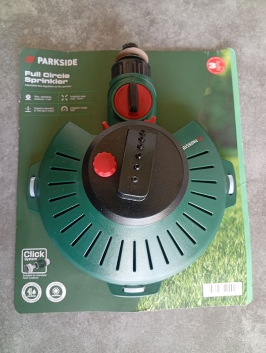 Zraszacz ogrodowy Parkside