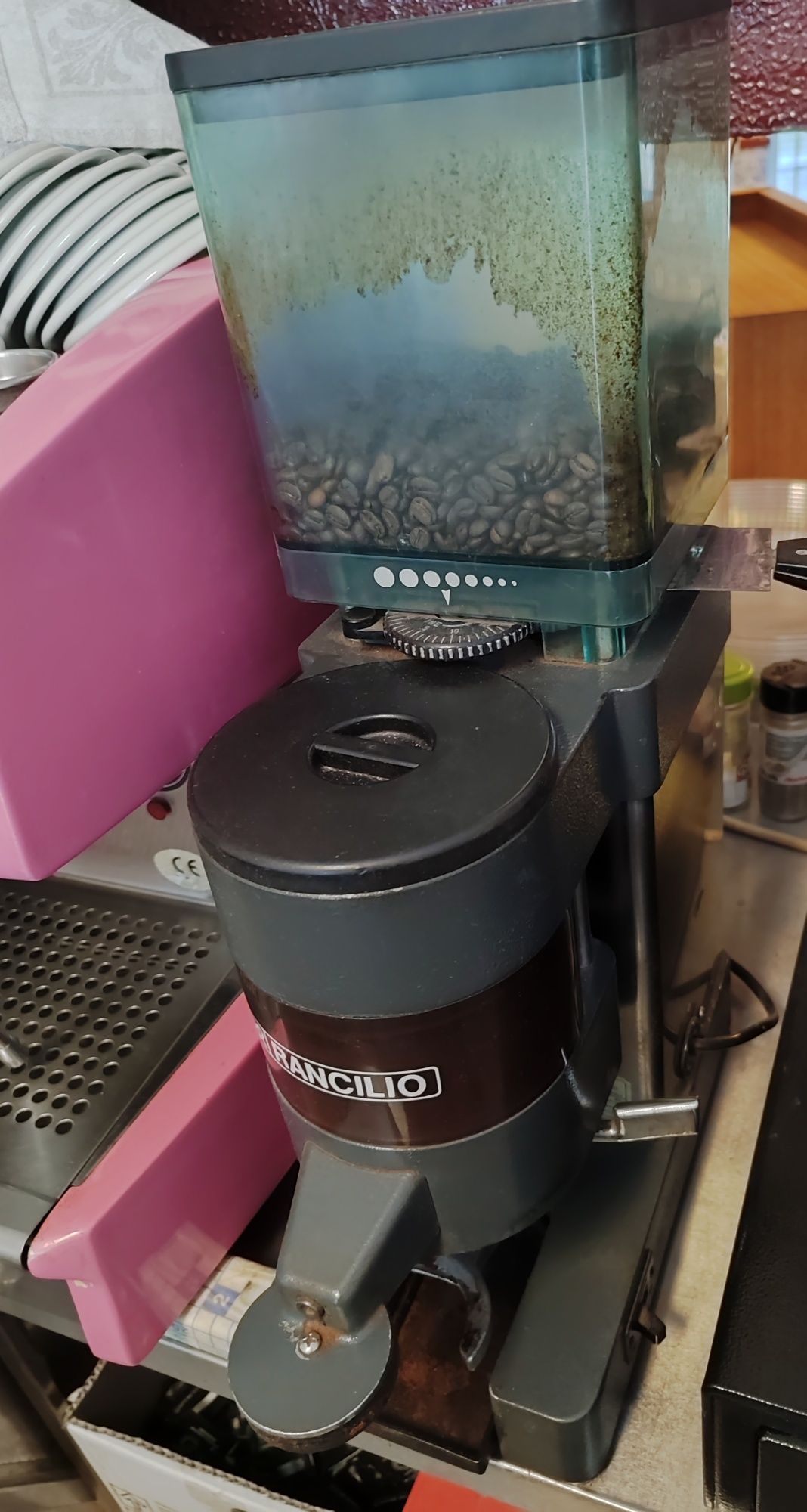 Moinho de café Rancilio profissional