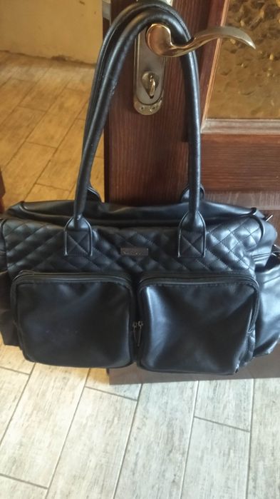 Большая сумка из кожзама унисекс