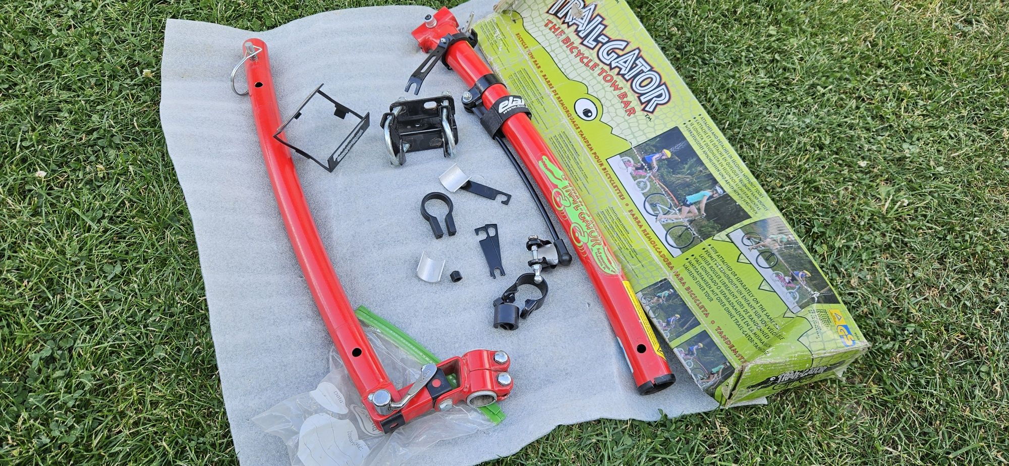 Drążek holowniczy/hol rowerowy TRAIL GATOR dla dziecięcego roweru