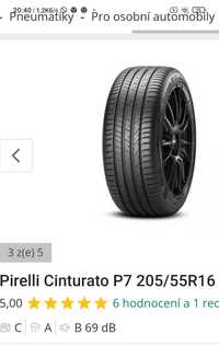 Літня шина Pirelli Cinturato P7 205/55R16