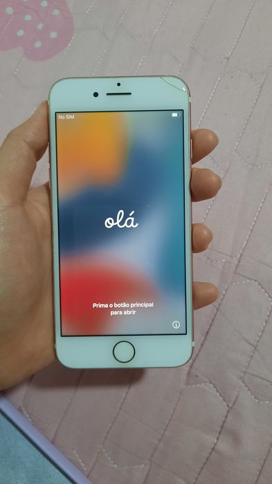 Iphone 7 rose, 128 GB (Leia a descrição completa)