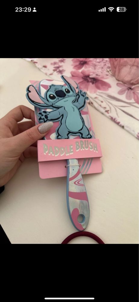 Escova de Cabelo Stitch