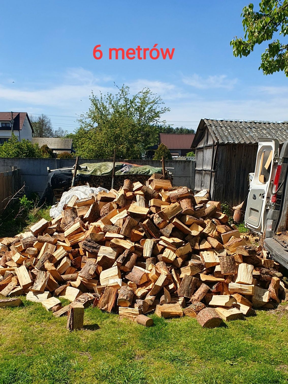Sprzedam drewno kominkowe  i opałowe sezonowane