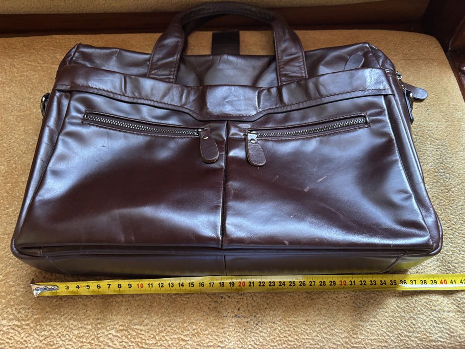Портфель кожаный